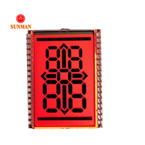 Benutzer definierte monochrome Mono quadrat 4-stellige 7-Segment-LCD-Flüssigkristallanzeige für Meter - Product Image 3