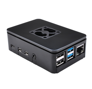 ต่ําสุด Raspberry PI 4 ระบายความร้อนกล่องศูนย์กรณีติดตั้งการออกแบบกล่องโลหะสําหรับ Raspberry PI 4