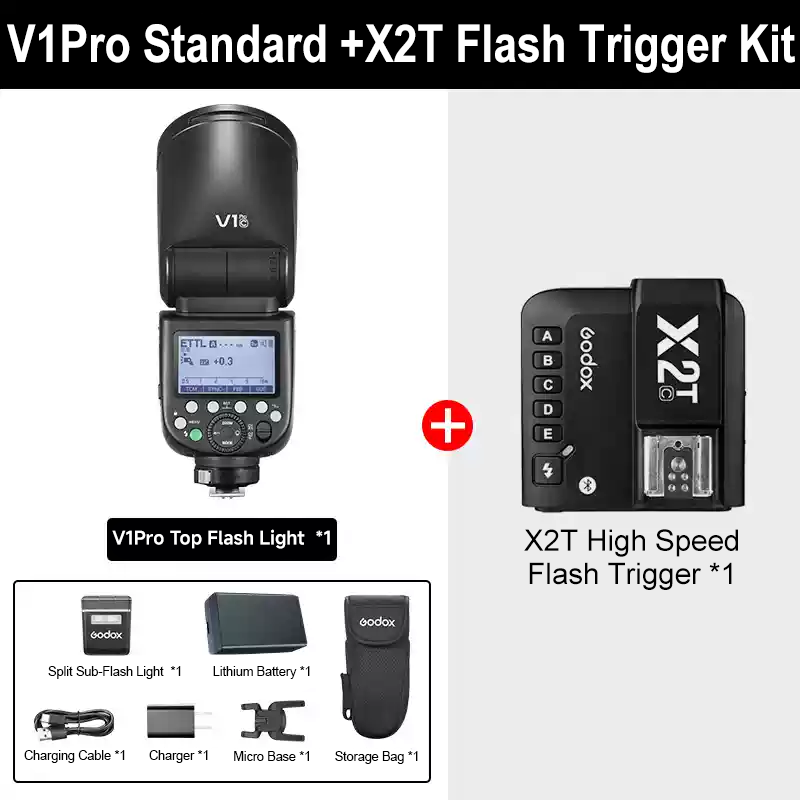 Déclencheur instantané de V1Pro + X2T