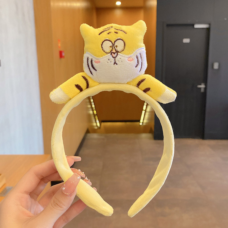 Bandeau tigre mâle jaune