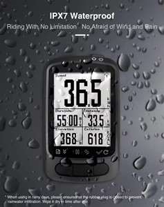 Best Selling Wireless GPS Bike Computer Support Speed and <strong>Cadence</strong> Heart Rate <strong>Sensor</strong> for Cyclists - Product Image 3