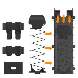 Polymeer Pa66 Hoge Sterkte 8 Ronden 12G Survival Munitie Zakje Tactische Mag Zakje Tactische Holster Tactische Houder Zwart - Product Image 6