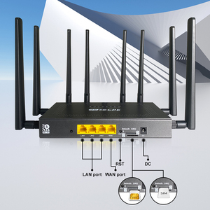 Openwrt Router 2.4Ghz 5.8Ghz Wireless 5G <strong>Modem</strong> 4G LTE CPE Metal Case SIM Card Slot WAN Ethernet WIFI Hotspot Data Access - Product Image 3