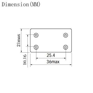 FRQL202T DC Relé de retardo de tiempo de estado sólido 4 Pin 2A 50V Relé de tiempo de entrada de CA sellado herméticamente - Product Image 2