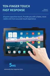 Waterproof IP67 Outdoor Touchscreen Display 10.4 12 15 15.6 17 19 19.5 21.5 23.6 Inch <strong>Open</strong> <strong>Frame</strong> Capacitive <strong>Monitor</strong> <strong>Raspberry</strong> <strong>Pi</strong>