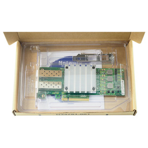 BroadcomBCM57810Sチップを備えた10GbデュアルSFPポートPCI-Ex8光ファイバーネットワークカードNIC - Product Image 4