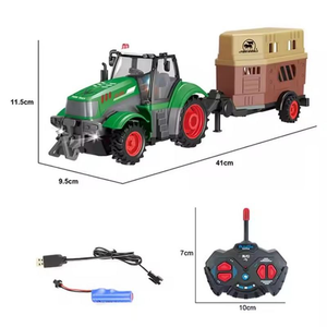 4-Channel uzaktan kumanda 1:24 çiftçi traktör oyuncak modeli RC arabalar için çiftlik kullanımı - Product Image 3