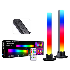 RGB müzik ritim işık çok fonksiyonlu akıllı ev s Led şerit dinamik oyun odası dekor masaüstü masa lambası - Product Image 6