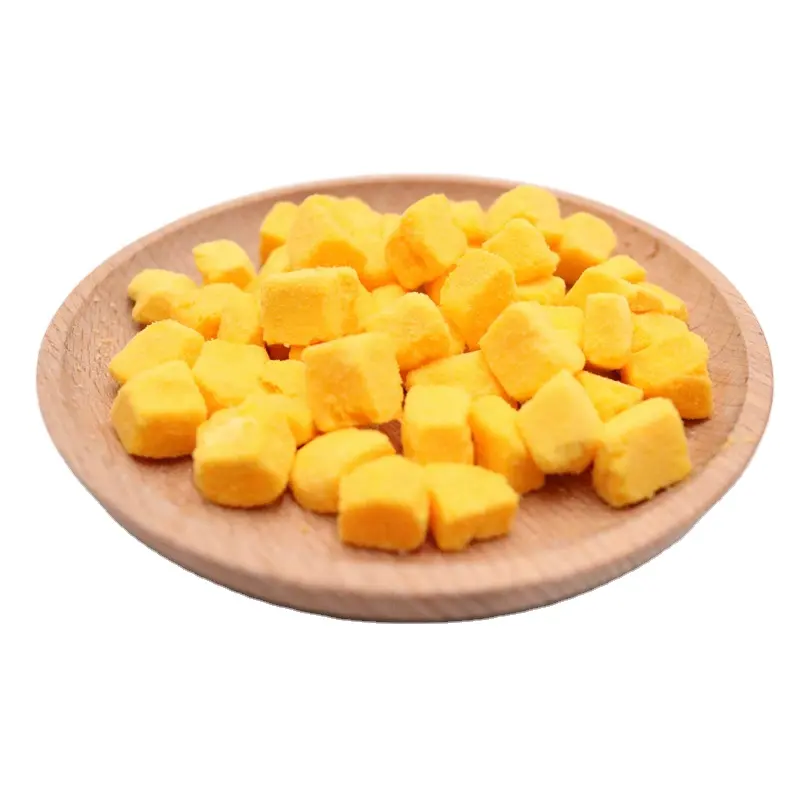 Fabricants OEM Friandises pour animaux de compagnie Jaune d'oeuf lyophilisé Friandises pour chiens lyophilisés Snacks d'aliments pour animaux de compagnie