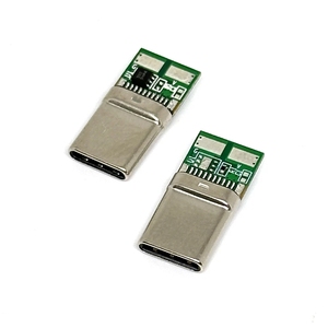 5A 6Pin ซ็อกเก็ตตัวเมีย20V USB 3.1 Type C พร้อมขั้วต่อชิปมาร์กเกอร์ไฟฟ้าพร้อมบอร์ด PCB โมดูลทดสอบ PD 40W-100W - Product Image 5