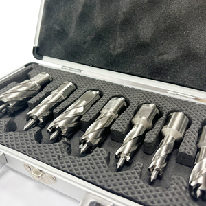 Multipurpose <strong>Weldon</strong> Shank Hollow Drill Bit for Metal Carbide Tipped Annular Cutter Set - Product Image 2