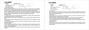 433 MHz Lernregler universell 4 Tasten fernbedienung Klonierungs-Duplikator für Garagentor Autolicht intelligenter Haushaltsgerät - Product Image 5