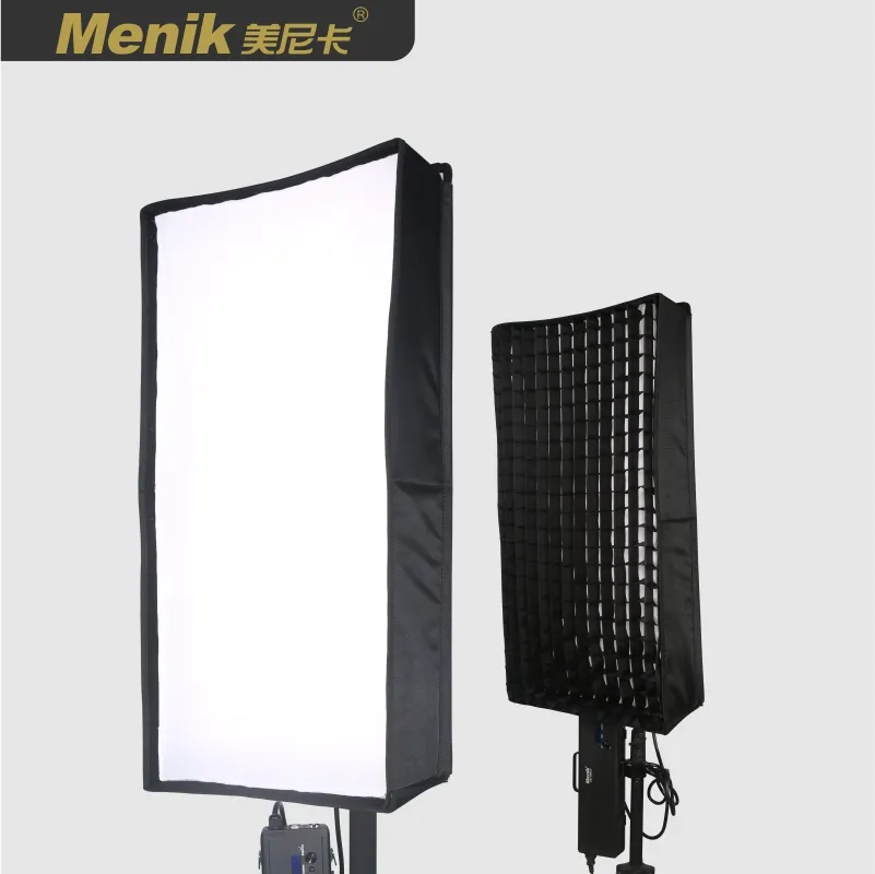 Menik High CRI Bi-Color 300W การถ่ายภาพระดับมืออาชีพนำแสงการถ่ายภาพที่มีความยืดหยุ่นพร้อมการควบคุมแอป