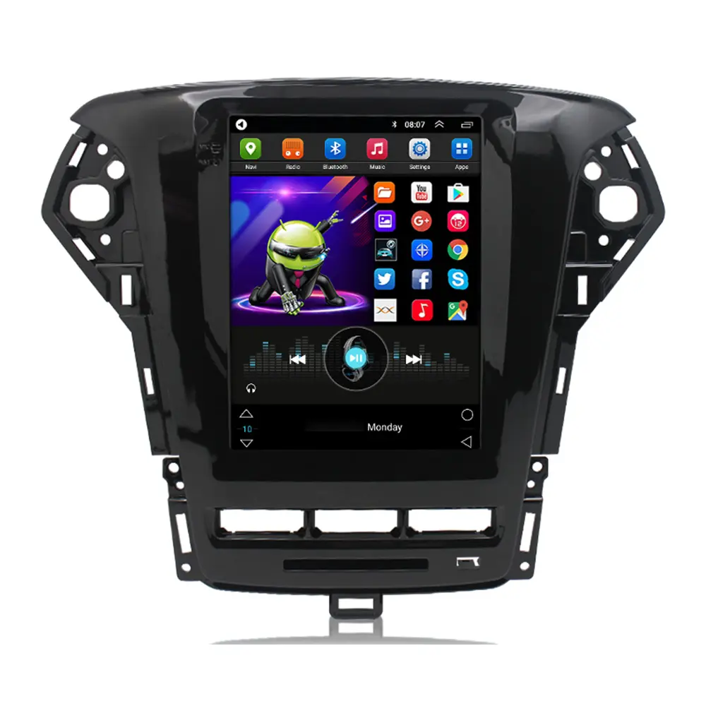 Android Autoradio Multimedia Speler Voor Ford Mondeo 2011-2015 Autoradio Met Gps Wifi Carplay 9.7 "Auto Stereo dvd-speler