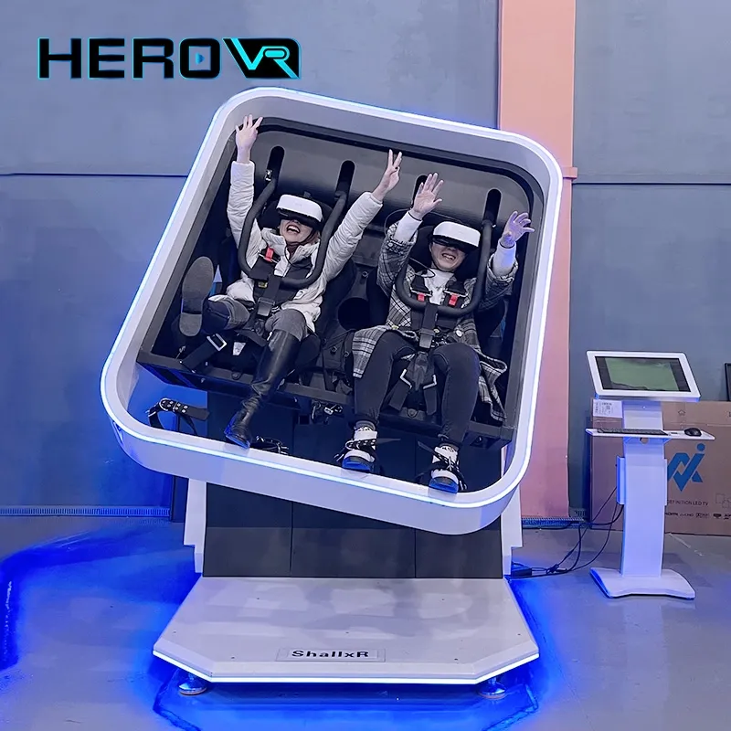 HEROVR 9d Vr hareket simülatör ekipmanları özel hız treni binmek makinesi uçuş simülatörü