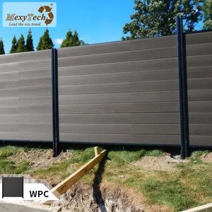 Smoytech — ensemble complet de clôture wpc, anti-fissures, avec tous les accessoires - Product Image 1