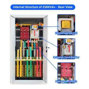 50kw 100 AMP 3 giai đoạn Điện áp ổn định SBW 50kva 3-giai đoạn điều chỉnh điện áp cho Powering lớn thiết bị thương mại - Product Image 3
