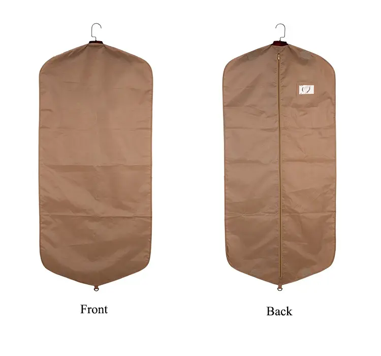 वियतनाम फैक्टरी RPET गैर बुना पर्यावरण के अनुकूल foldable परिधान बैग सूट कवर dustproof बैग