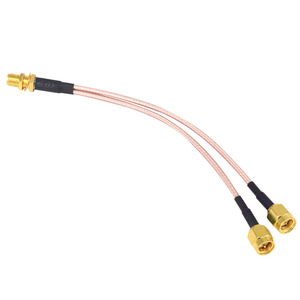 Brand New 2xSMA Male Female <strong>Y</strong> Splitter Cable with SMA Male Female Connector DC Output Type - Product Image 2