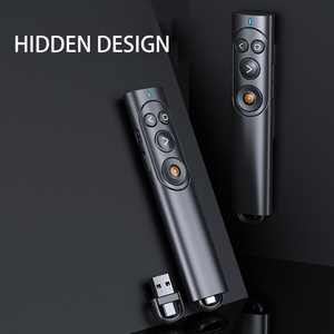 Wupro Leistungs starke hellrote Laser Zeiger Clicker Zeiger Fernbedienung Profession elle USB Wireless PPT Zeiger Moderator - Product Image 6