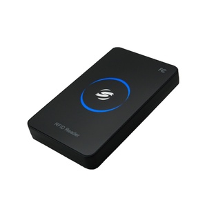 Best Seller LF 125KHz Lector de tarjetas inteligentes RFID negro Lector de tarjetas de control de acceso - Product Image 1