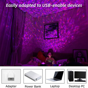 Remote <strong>Control</strong> 10 Color RGB Lamp Timing Switch Connected to Bluetooth Projection Lamp Atmosphere <strong>Portable</strong> Speaker - Product Image 2