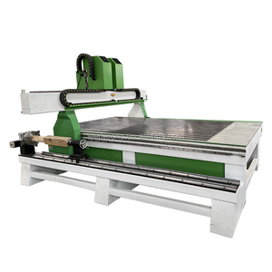 Jinan Rotary Axis 1325 Cnc <strong>Router</strong> 3 Axis 4 Axis Wood Cnc Carving Machine for 3D Carving <strong>Table</strong> Legs - Product Image 6