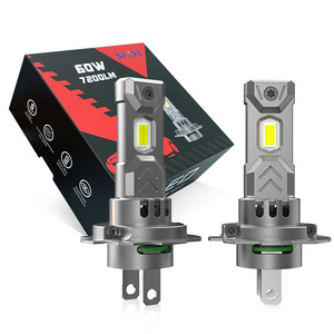 DC 12V düşük güç tüketimi otomatik Led ampul 56W Mini H7 Led ışık araba için - Product Image 1