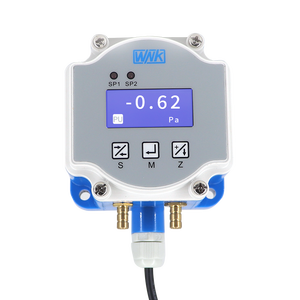 Sensor transmisor de presión diferencial de aire salida RS485 analógico pantalla digital LCD WNK - Product Image 1