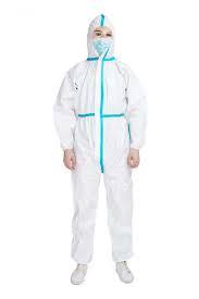 5/6型微孔一次性工作服无纺布防水<span class=keywords><strong>PPE</strong></span>工业用工作服