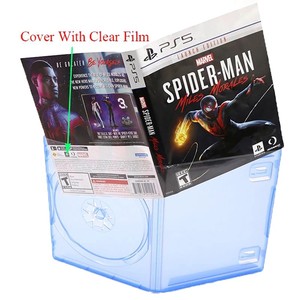 CD oyun durumda koruyucu kutu Ps5 için uyumlu/Ps4 oyun Disk tutucu CD DVD diskler saklama kutusu kapak - Product Image 3