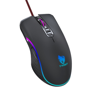 Mouse da gioco G610 Mouse da gioco cablato USB programmabile professionale 3600-7200DPI LED Rainbow Light per PC accessorio per Computer - Product Image 1