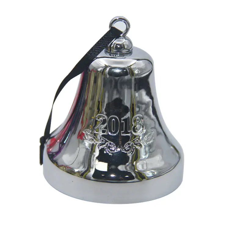 Più poco costoso di ferro vernice argento campana lustro slippy metallo coloful jingle bells