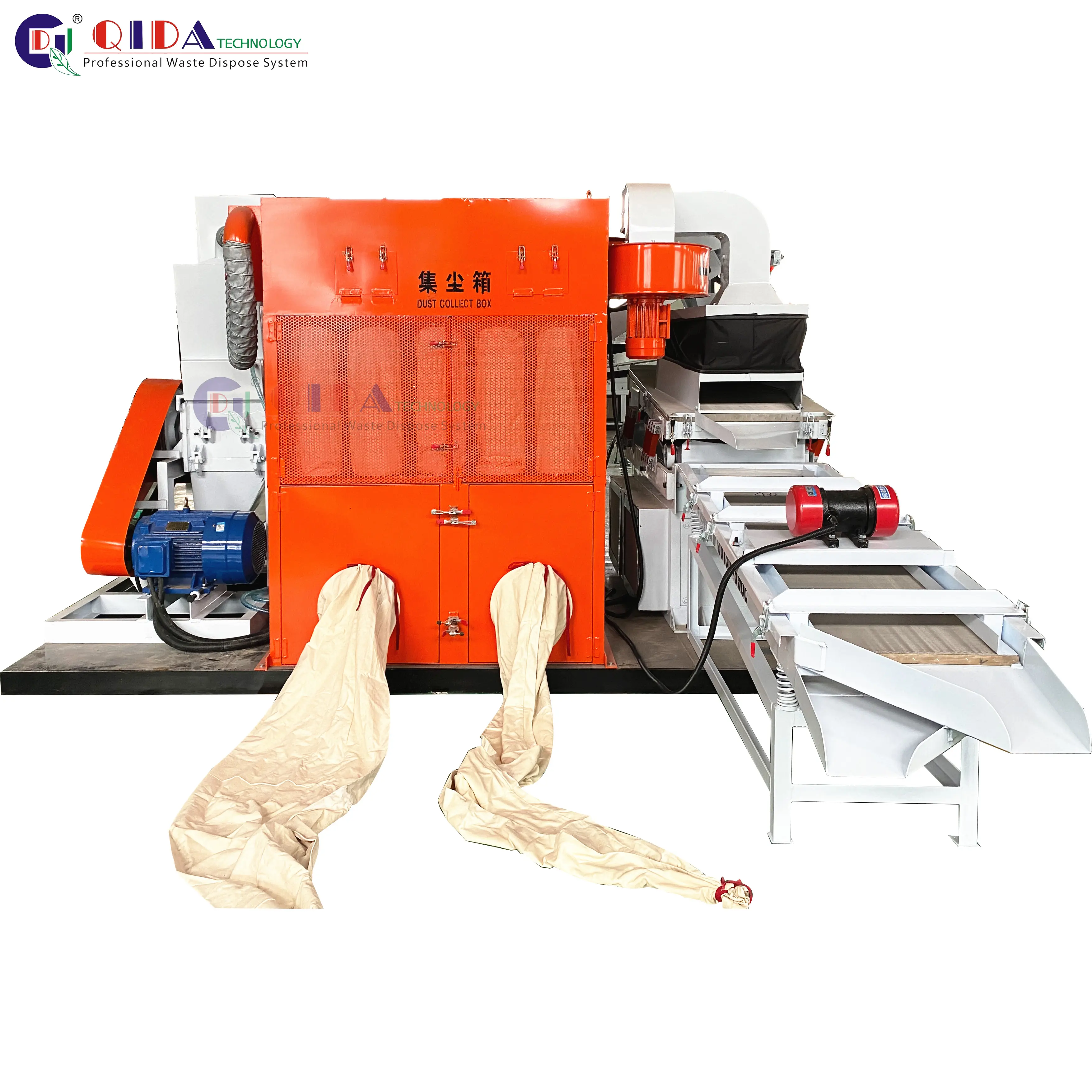 QIDA 400S Scrap Copper Wire Separator Recycling Machine Cable Wire Recycling Equipment