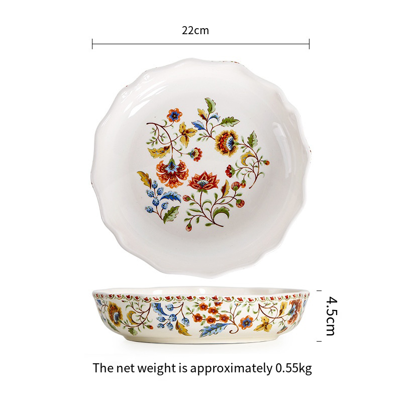 Iberia -8.6-inch deep plate