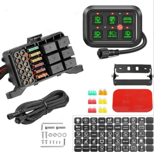 Hộp Điều Khiển Mạch Bảng Công Tắc RV4 Với Dây Điện Cầu Chì Bộ Dây Điện Tự Động Điều Chỉnh Độ Sáng Được Trên Thuyền Xe Tải Địa Hình - Product Image 4