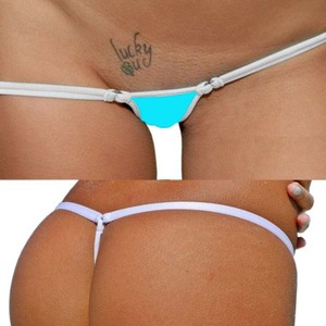 Fashion Sexy <strong>Open</strong> Crotch Underpants T-<strong>string</strong> Pants - Product Image 3