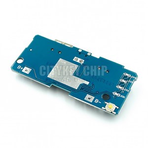 5V 2Aパワーバンク充電器モジュール充電回路基板ステップアップ電源モジュール2AデュアルUSB出力1A入力 - Product Image 3