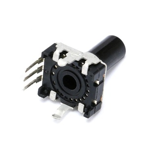 5 Stück/Los 360-Grad-Drehgeber EC12 RE12 Audio-Encoder-Codierung 5Pin 24 Position mit Druckknopf schalter Griff länge 15MM - Product Image 3