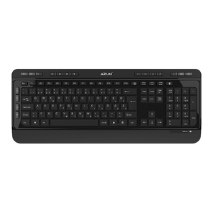 AX8200 Wireless <strong>Keyboard</strong> 2.4GHz for Laptop/ PC Slim Coreless <strong>Keyboard</strong> - Product Image 1