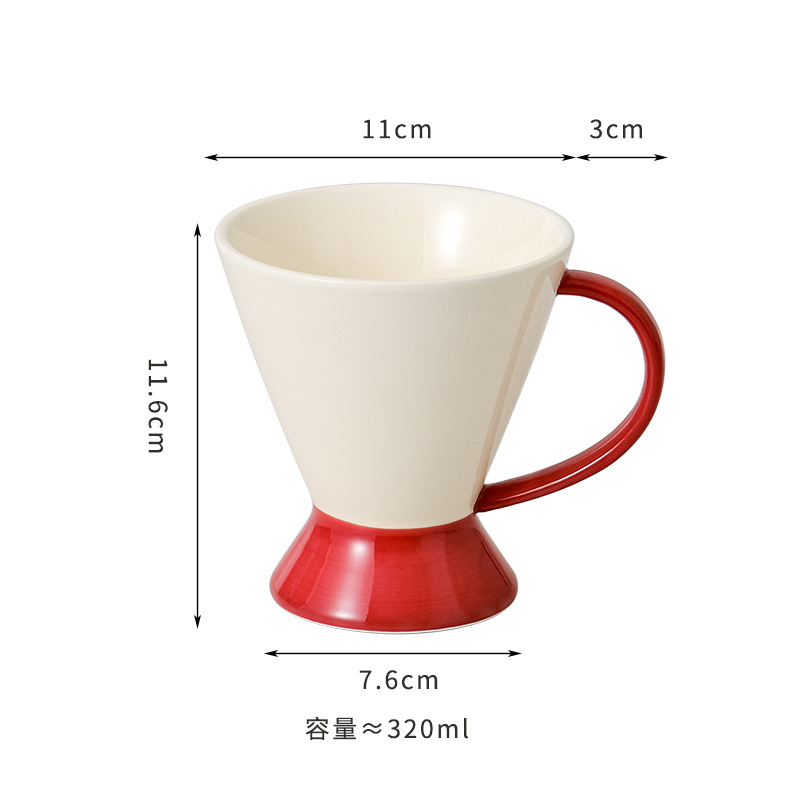 Red handle without applique