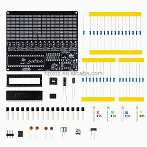 LED Melody Spectrum Rhythmus Licht anzeige DIY Kit Sound Control Pickup Elektronische Fertigung Löten Übungs baugruppe