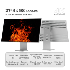 27&quot; <strong>Computer</strong> 4K <strong>Monitor</strong> ARAG Mirror Screen HDR600 Full Aluminum Housing Designer Lcd <strong>Monitors</strong> Pc for Kuycon Same Model - Product Image 3