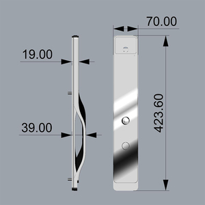 Toptan 3d yüz tanıma parmak izi anahtarsız giriş akıllı ön kapı kilidi kamera wifi ile - Product Image 6