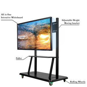 4K разрешение LCD 10 точек сенсорный экран монитор Плата Smart Android система Интерактивная доска с хорошей ценой - Product Image 1