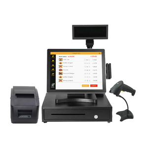 Pos KASE набор терминал 15 настольных компьютеров все-в-одном I3 I5 I7 компьютеры система для ресторанов кассир Настольный ПК машина - Product Image 1