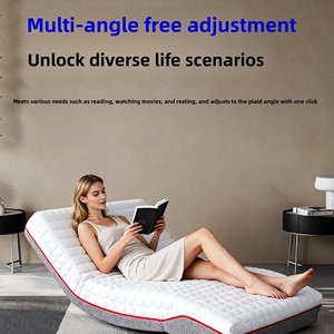 Cao cấp bền có thể gập lại 3D Bộ nhớ miếng bọt biển thông minh nệm vải cotton thoáng khí thông minh chức năng nâng trường khách sạn sử dụng - Product Image 1