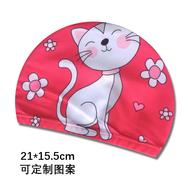 Pink smiling cat