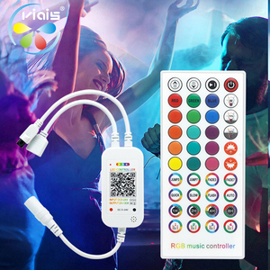 DC5-24V музыкальный светодиодный контроллер 40 Ключей Bluetooth RGB 5050 2835 Светодиодный ИК пульт дистанционного управления с приложением - Product Image 3