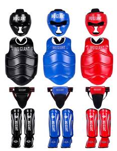 Chất lượng cao bán buôn Taekwondo bảo vệ thiết bị thiết lập cơ thể bảo vệ sparring bánh bảo vệ tính năng bán buôn boxing bánh - Product Image 2